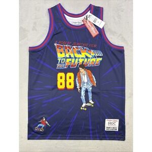 Headgear Classics Jersey Mens Back To The Future Basketball‎ Streetwear M NWT
